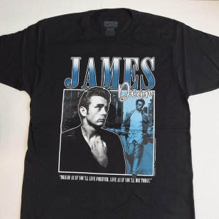 James Dean - Square Official T Shirt ( Men M, L ) ***READY TO SHIP from Hong Kong***